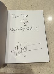 World of Nobu, Nobuyuki Matsuhisa, 2018 HC 1st Ed, Coffee Table Book Signed