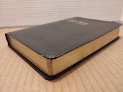 Holy Bible : King James Version – Black Bonded Leather – Red Letter Edition