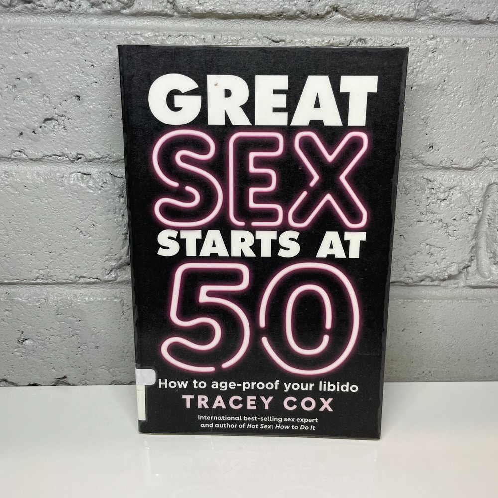 Great sex starts at 50 by Tracey Cox (Paperback Book) Self Help