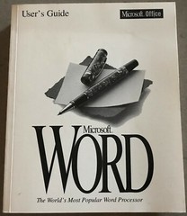 MICROSOFT WORD – USER’S GUIDE -Soft Cover -Version 6.0 – 1st Edition -862-pages