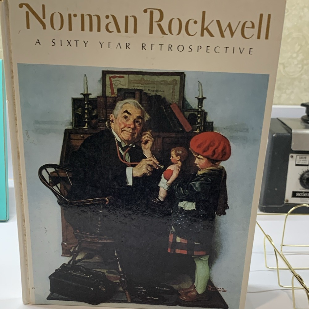 Harry N. Abrams Norman Rockwell Illustrated Hardcover Art Book 1972