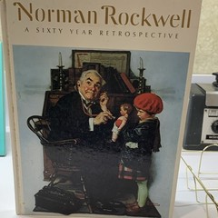 Harry N. Abrams Norman Rockwell Illustrated Hardcover Art Book 1972
