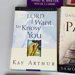 Religious Christian Books Lot of 10 – Hagin, Baxter, Briscoe, Arthur
