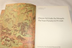 CHINESE ART UNDER MONGOLS – Yuan Dynasty 1279-1368 CLEVELAND MUSEUM ART