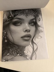 adult coloring book Boho Beauties 8 X 11 1/2 NEW Shipping Included