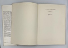 Vintage Bosch Carl Linfert Harry N. Abrams Off-White HC DJ 1970s Korea