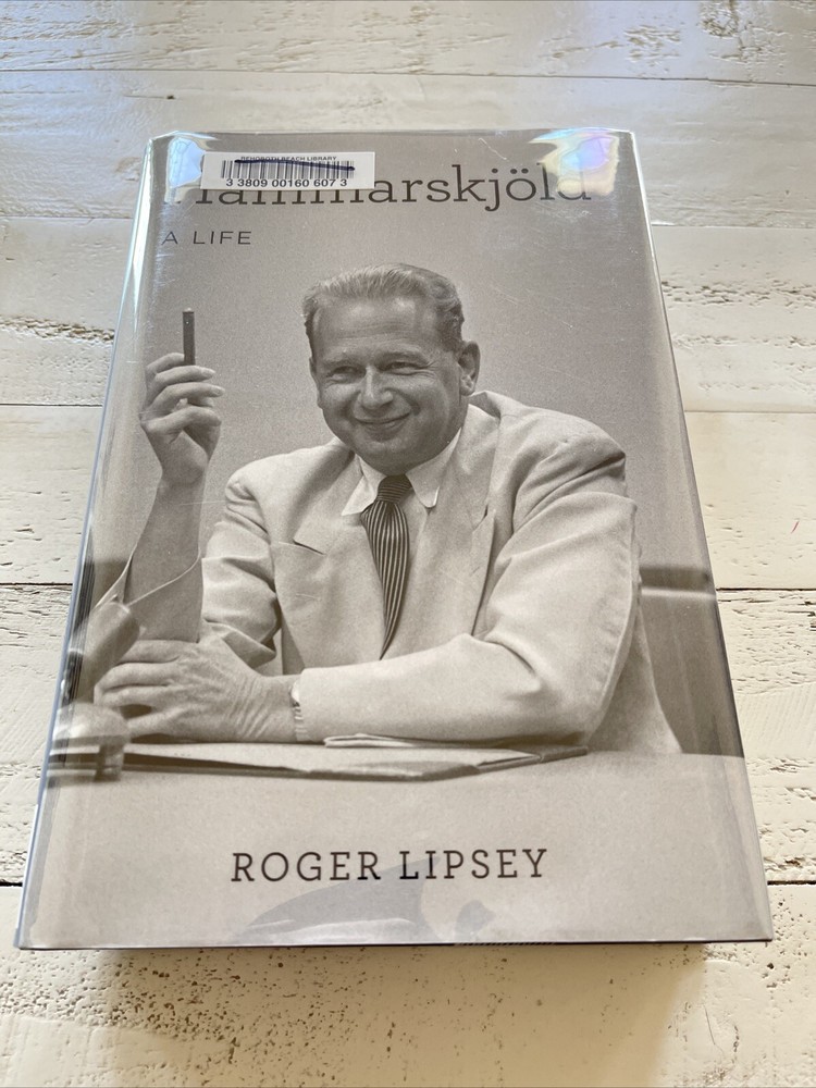 Hammarskjöld : A Life – Hardcover, by Lipsey Roger Ex-Library Book