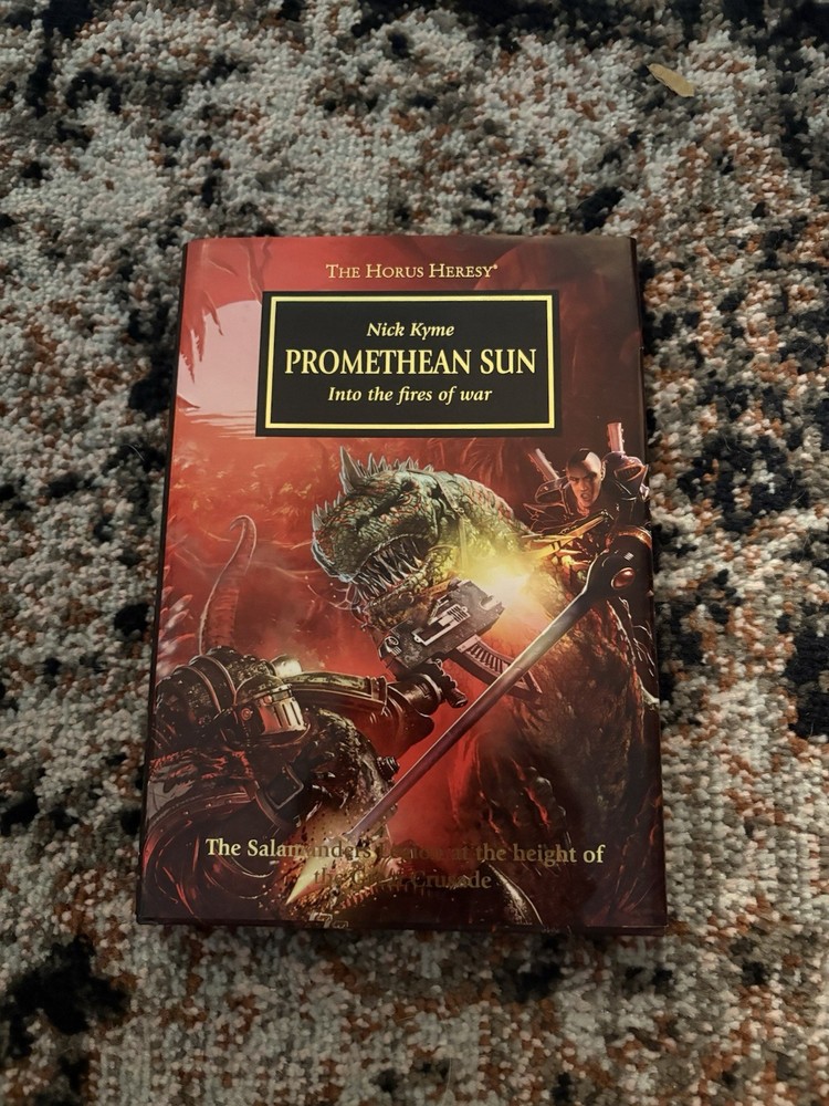Warhammer 40k Promethean Sun Horus Heresy Hardcover Novella Novel OOP