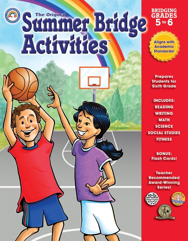 Summer Bridge Activities: Bridging Grades 5 to 6 – paperback Ashley Anderson