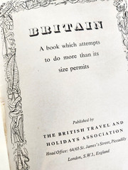 England Vtg 1954 Book Tourist British Travel Association 200 Pages UK Britain