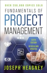 Fundamentals of Project Management, Sixth Edition – paperback Heagney, Josep…