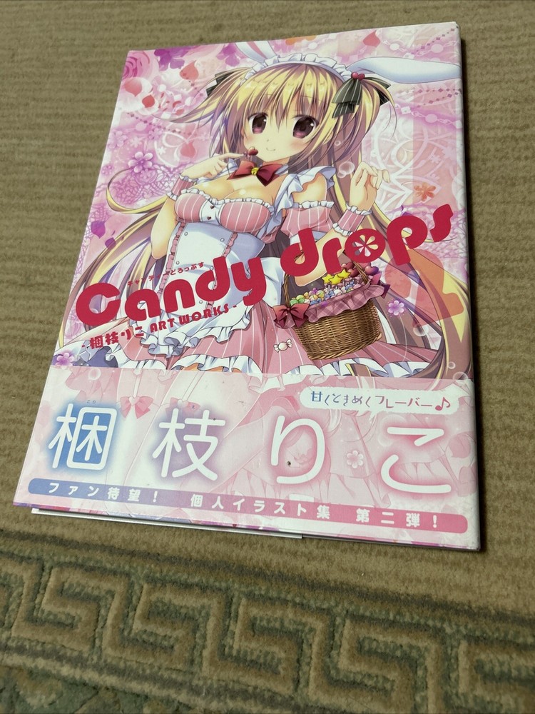 Riko Korie Pictures Collection Candy Drops 2 Art Book Japan.