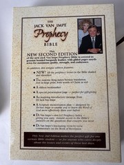 Jack Van Impe Prophecy Bible 2nd Edition King James Version KJV Original Box