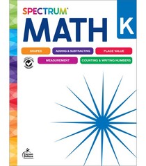 Spectrum Math Workbook Grade K (192 pages)