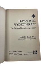 Humanistic Psychotherapy Albert Ellis 1974 First Paperback Edition McGraw-Hill