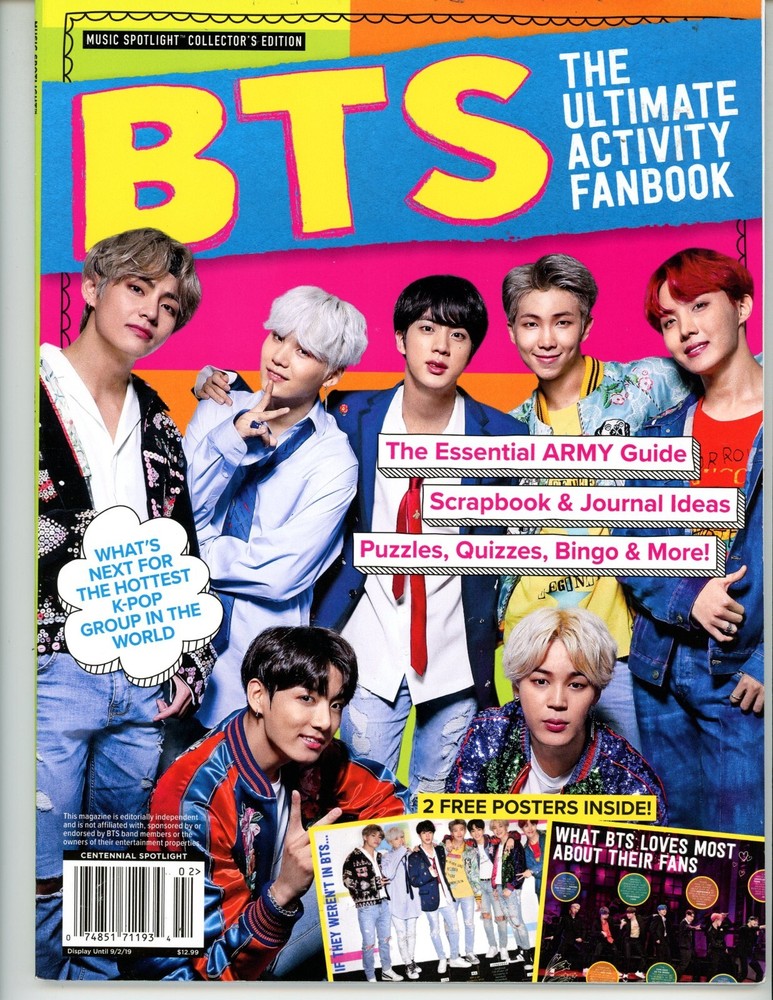 BTS Magazine – The Ultimate Activity Fanbook August 2019