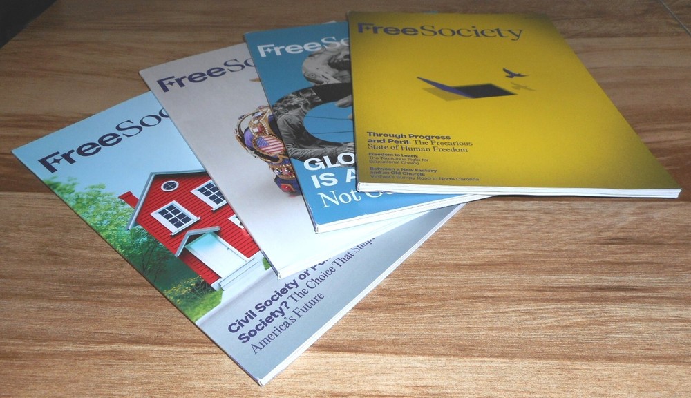 CATO Institute – Lot of 4 “Free Society” Quarterly Pubs. – 2024 Vol. 1, Nos. 1-4