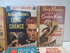 1940s Murder Mystery Trade Paperback Lot 11 Books PB Death Saint Kitten Kill