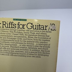 Rock Riffs for Guitars /2 Steve Tarshis 1987 PB Amsco Publications Rock Guitar