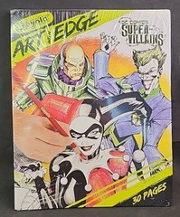 Crayola Art With Edge DC Comics Super Villains Premium Coloring Book 30 Pages
