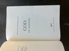 God: An Anatomy – Hardcover By Stavrakopoulou, Francesca – never read hardcover
