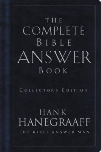 The Complete Bible Answer Book: Collector’s Edition – Bonded Leather – GOOD