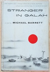 STRANGER IN GALAH by MICHAEL BARRETT HC/DJ Australian Crime Novel