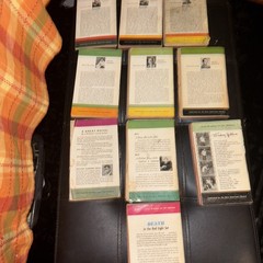 LOT of 10 Vintage Novels Signet 1940s-50s Some 1st Editions. Some Reader Copies