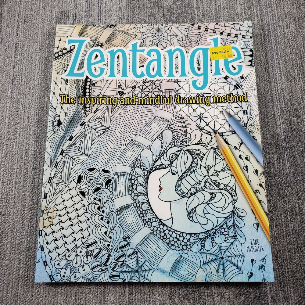 Zentangle The Inspiring and Mindful Drawing Method Jane Marbaix 2015 Arcturus