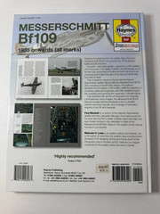 Messerschmitt Bf109 1935 onwards Owners’ Workshop Manual By Haynes – Hardback