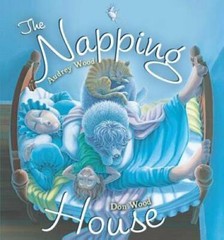 The Napping House board book – Board book By Wood, Audrey – GOOD