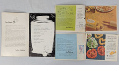 Vintage Lot of 14 Cookbooks Booklets Pamphlets Recipes 50s 60s Used