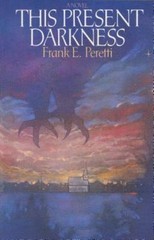 This Present Darkness by Frank E. Peretti (2003, Trade Paperback)
