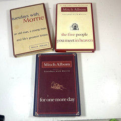 Mitch Albom Lot of 3: Tuesdays With Morrie / For One More Day / The Five People