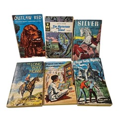 Vtg Scholastic TAB Books 1960s Softcover Mystery Horses Animal Dog Lot