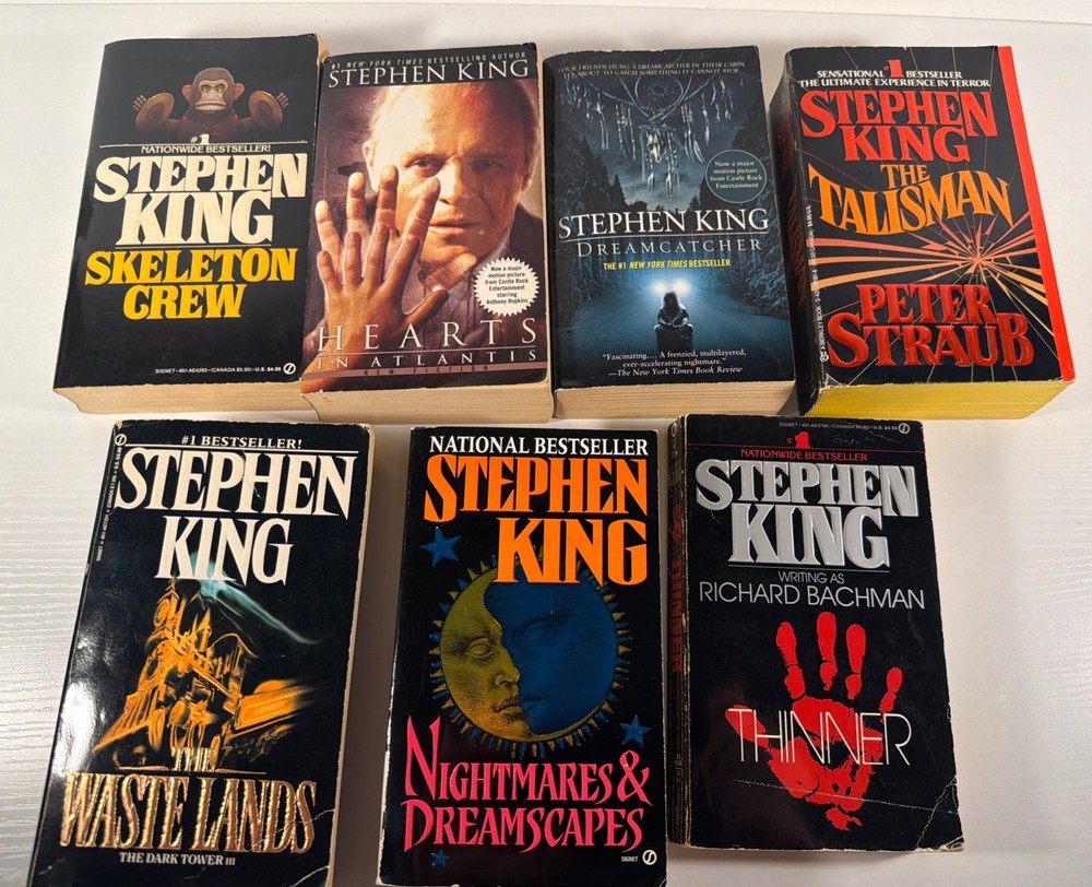 Stephen King Lot of 7 Paperbacks – See Photos For Titles Included