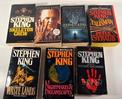 Stephen King Lot of 7 Paperbacks – See Photos For Titles Included