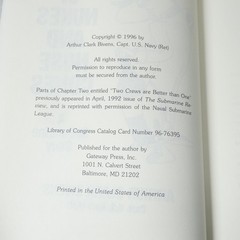 Of Nukes and Nose Cones A Submarine Story Arthur Clark Bivens Navy 1996 SIGNED