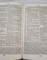 Holy Bible Concordance New Scofield Reference Edition 1967 Oxford Blue