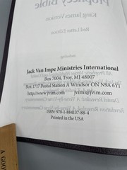 The Jack Van Impe Prophecy Bible, 3rd Ed Limited Edition KJV Holy Bible Read