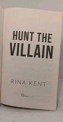 Rina Kent – Hunt The Villain, Walmart Edition, Sprayed Edges, Paperback