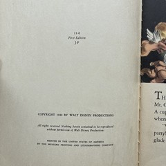 Pastoral Walt Disney’s Fantasia 1940 1st Edition