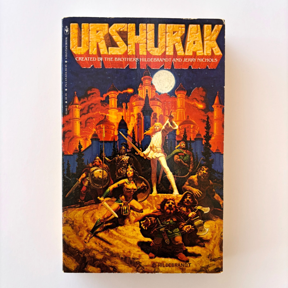 Urshurak by Brothers Hildebrandt & Jerry Nichols Bantam 1979 1st Ed Paperback