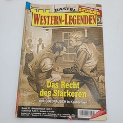 BASTEI Western-Legenden 7 Western Pulp Fiction German Booklets Books Band 24++