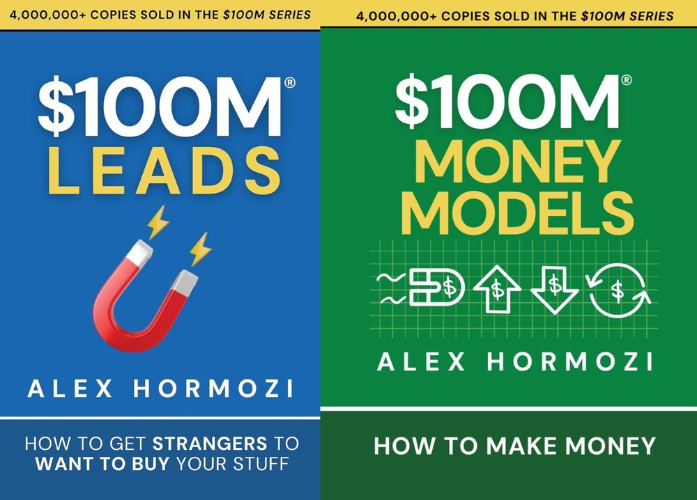 $100M Leads(Vol.2) and 100M Dollar Money Models 2 Book Set Fast Shipping..