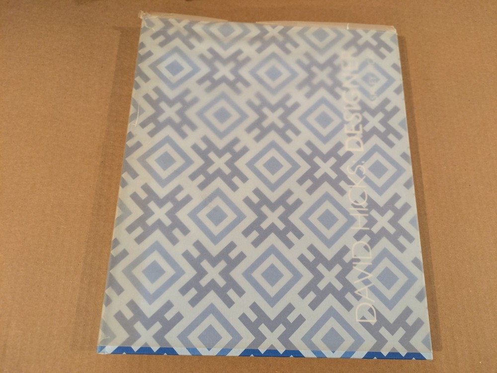 SIGNED David Hicks Designer by Hicks Ashley Coffee Table Book Interior Designer
