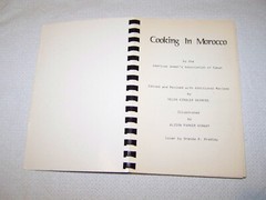 Cooking In Morocco by American Women’s Association of Rabat 1979