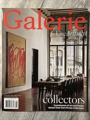 GALERIE MAGAZINE LATE FALL 2025 Issue 42 The Collectors