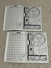 Transformers Rise Of The Beasts Jumbo Coloring&Activity Book 2 Pcs(Made In USA)