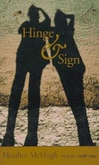 Hinge & Sign: Poems, 1968-1993 – 9780819512161, paperback, Heather McHugh